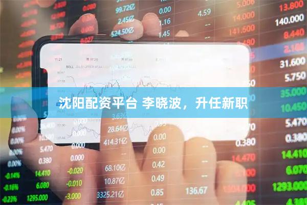 沈阳配资平台 李晓波，升任新职