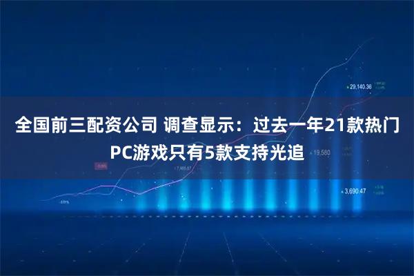 全国前三配资公司 调查显示：过去一年21款热门PC游戏只有5款支持光追
